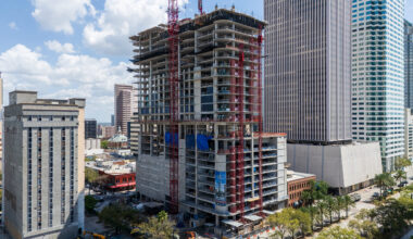 ONE Tampa Surpasses Midway Mark as Superstructure Continues Ascent in Downtown Tampa
