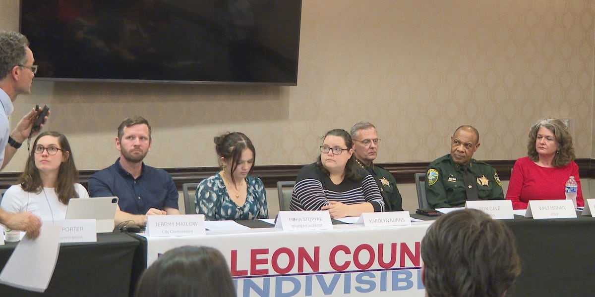 Leon County community packs forum to discuss immigration enforcement with local leaders