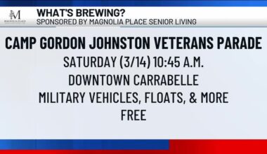 What’s Brewing - Camp Gordon Johnston Veterans Parade
