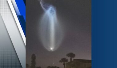 Florida SpaceX launch makes ‘space jellyfish’ effect in sky