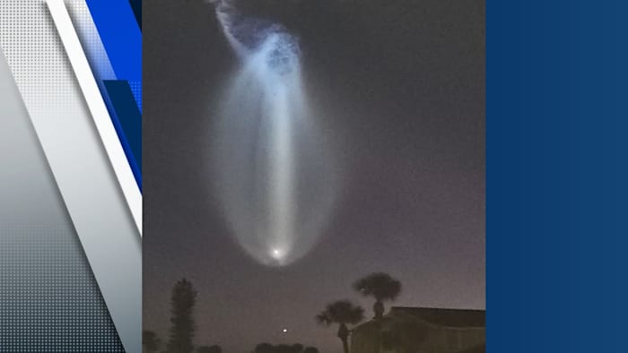 Florida SpaceX launch makes ‘space jellyfish’ effect in sky