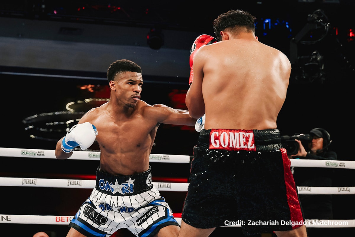 Image: Omari Jones shuts out Christian Gomez over eight rounds in Orlando
