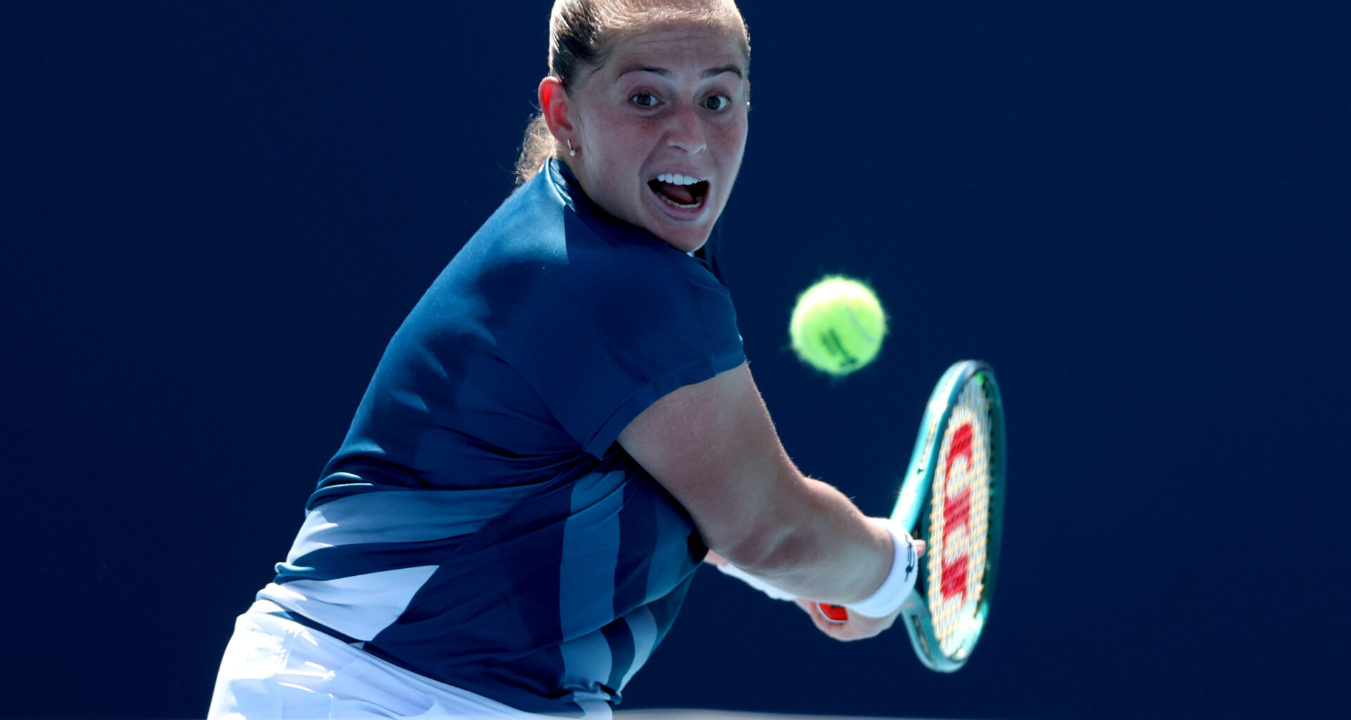 Ostapenko triumphs over Paolini in Miami rollercoaster; Pegula cruises