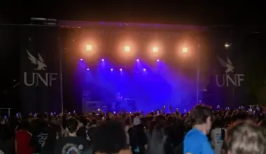 Concert venue at UNF.