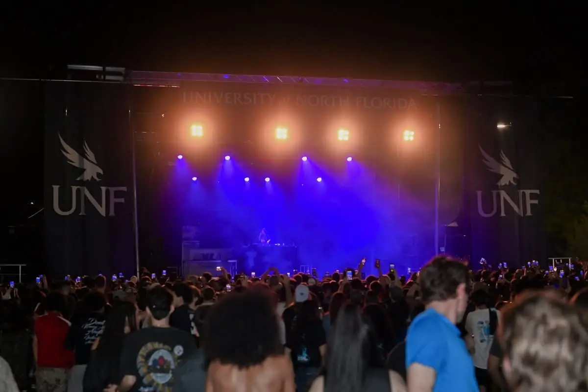 Concert venue at UNF.