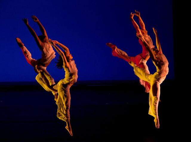 From left, Justin Dinkins, Cristiane Silva, Jason Williams, and Megan Holsinger in “Forest Dreams.”