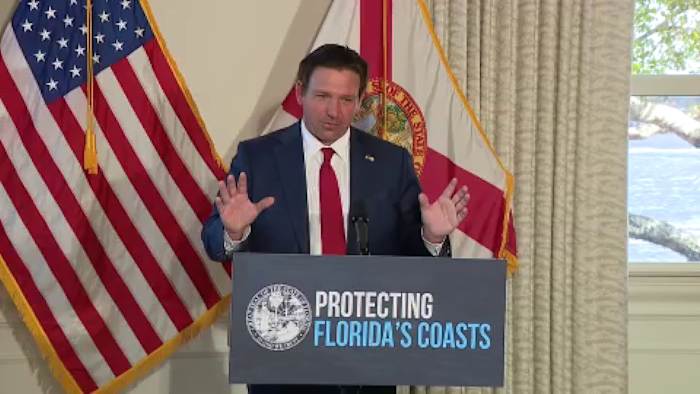 DeSantis signs bill tightening coastal protections, speeding environmental rules, funding pier repairs
