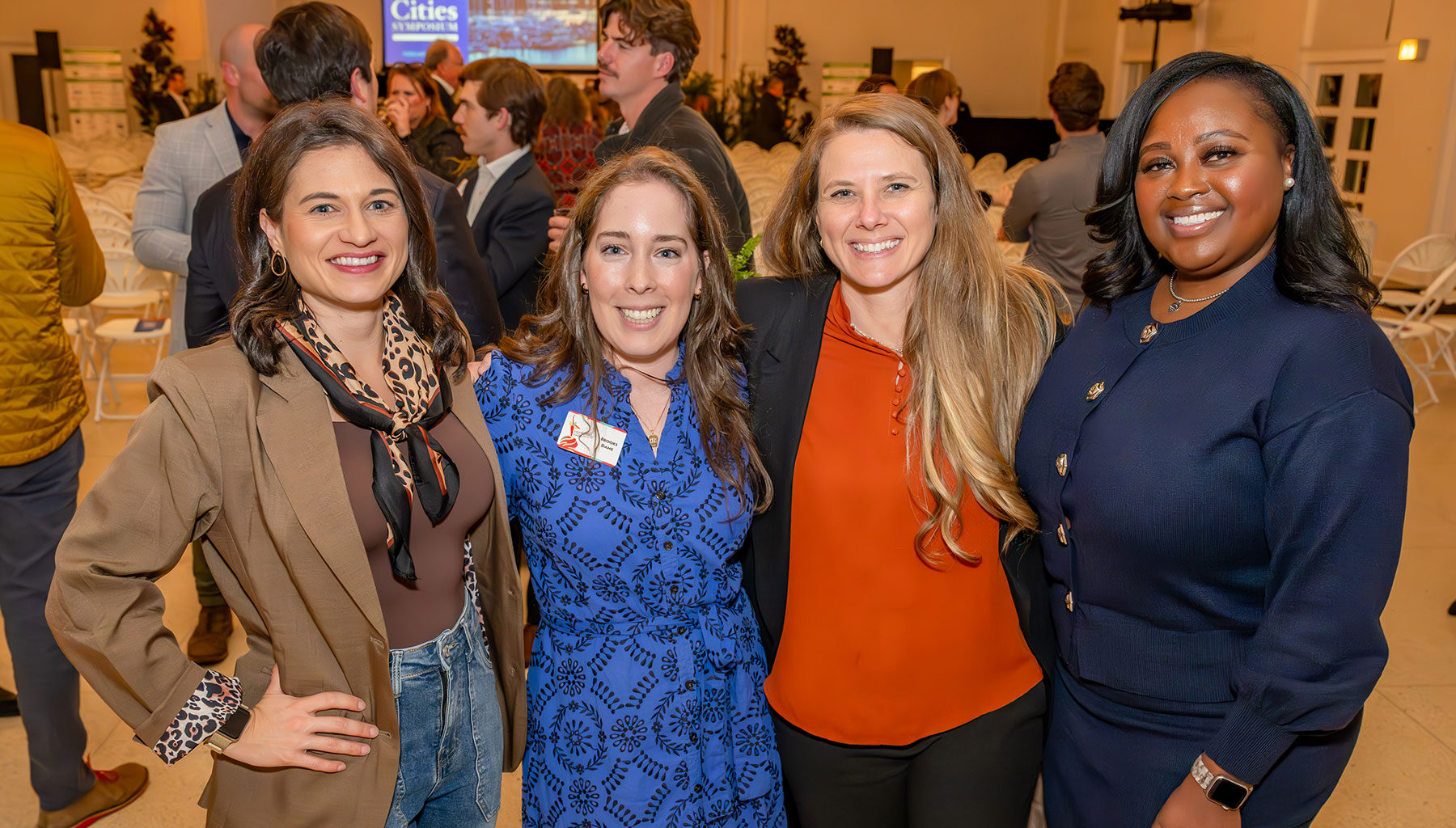 Brandi Matthews with Brooks Dame, Stephanie Garfunkel and Mone Holder