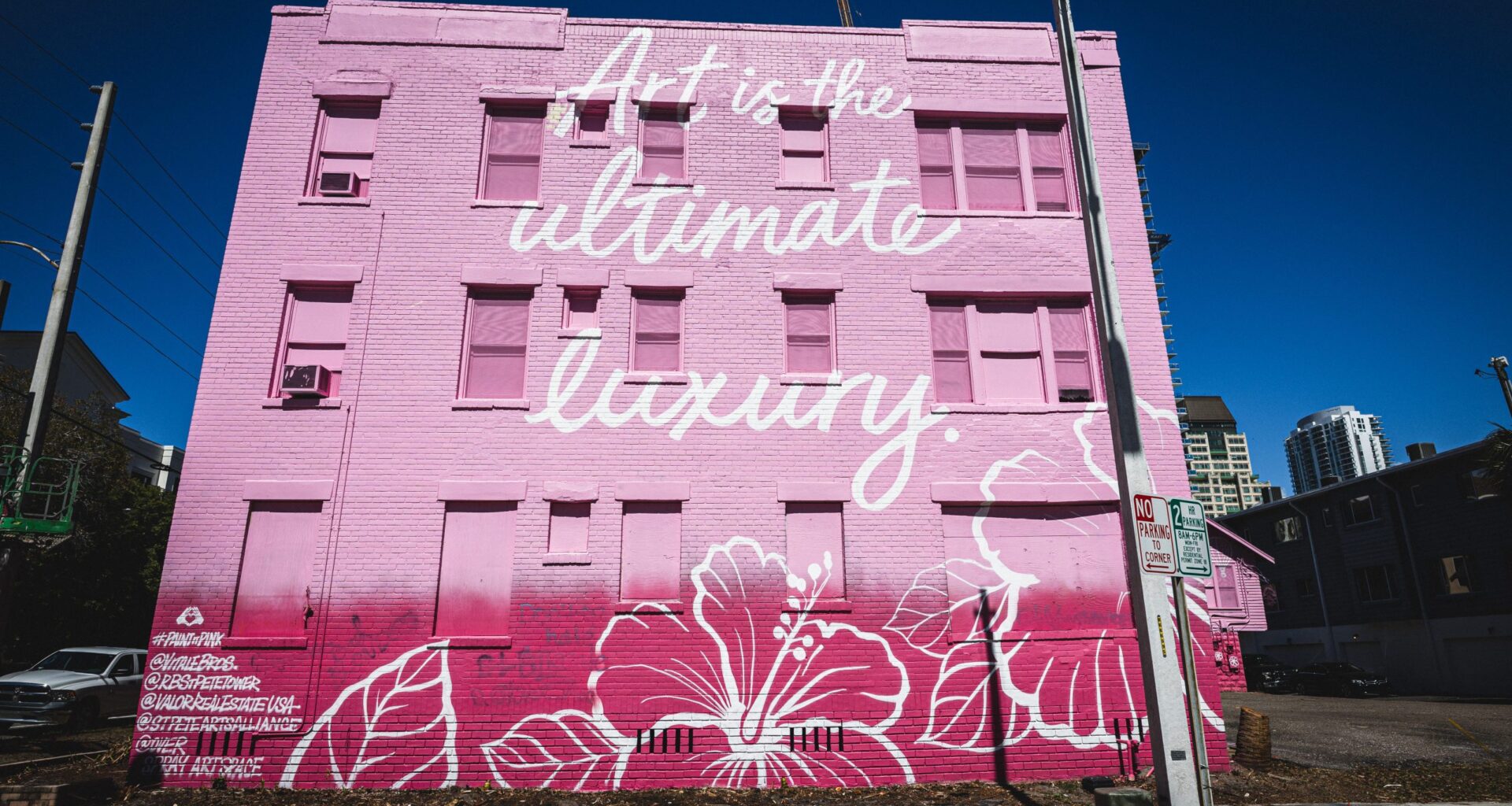 St. Pete Razing frames downtown’s pink paint job as ceremonial humiliation