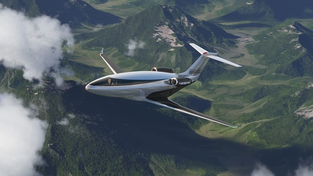 The Phantom 3500 aircraft, which Otto Aerospace plans to build in Jacksonville.