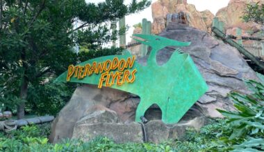 Pteranodon Flyers sign