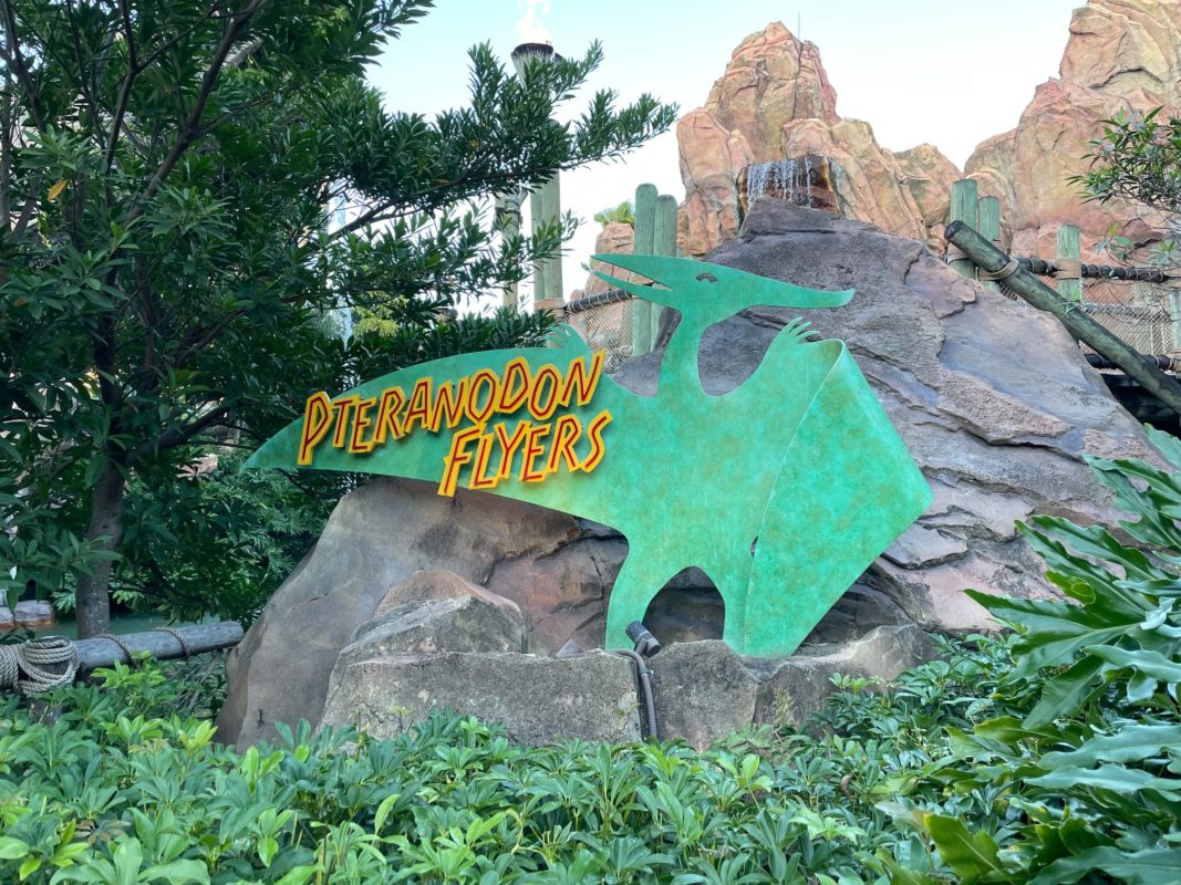 Pteranodon Flyers sign