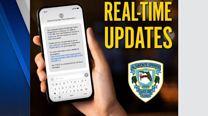 Altamonte Springs launches 911 texting tool with officer arrival updates