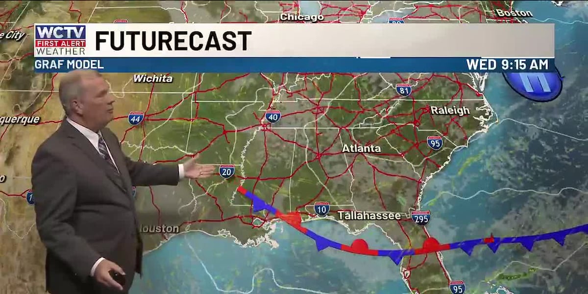 Not as warm for the middle of the week