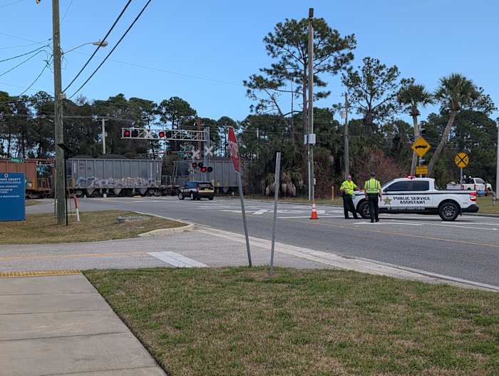 St. Johns County deputies investigating fatal crash involving train, pedestrian at US-1, Lewis Speedway