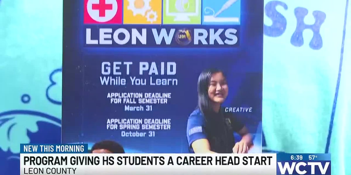 Time running out to apply for Leon Works Junior Apprenticeship Program