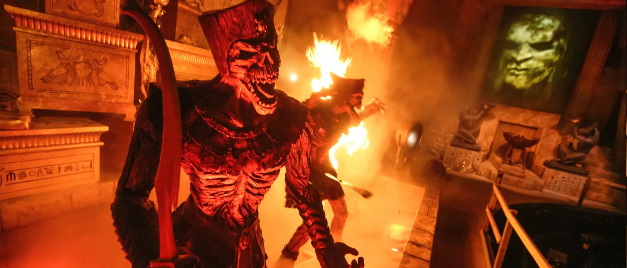 Revenge of The Mummy attraction