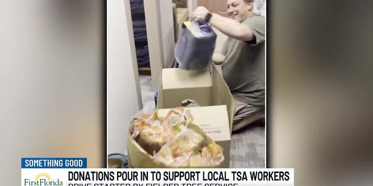 Donations pour in to support local TSA workers