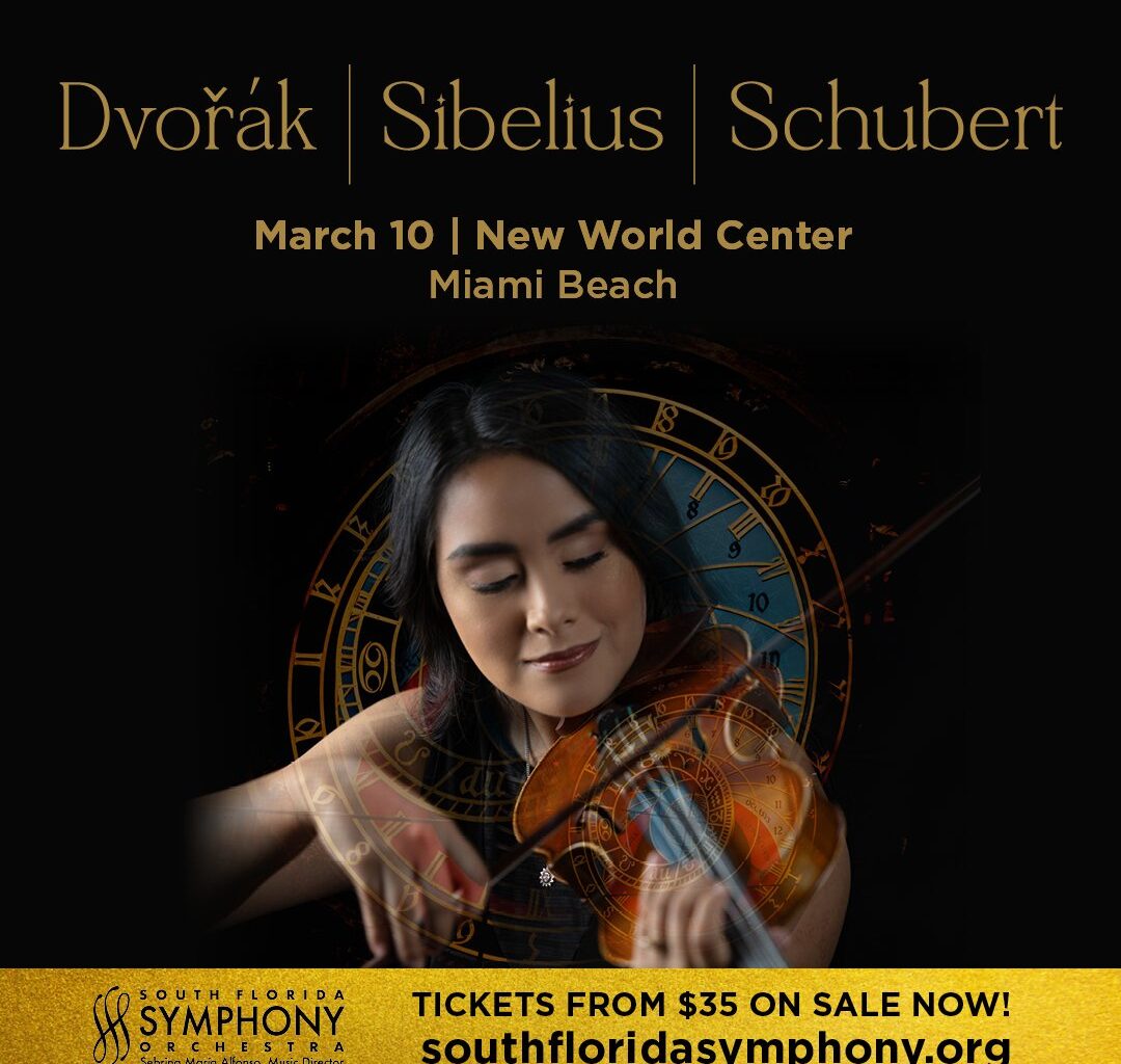 South Florida Symphony Orchestra Presents Dvořák, Sibelius and Schubert at New World Center