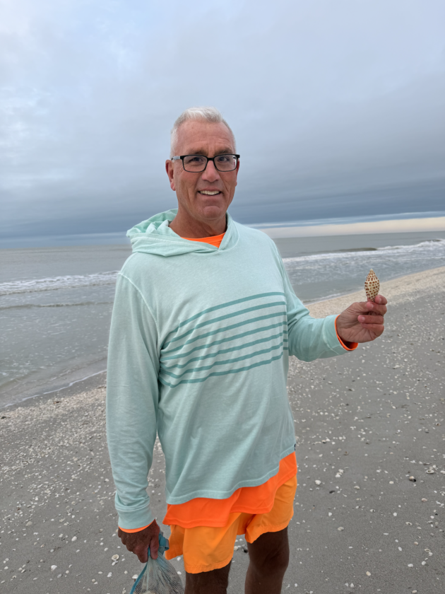 Junonia, cones found on Sanibel - SANIBEL-CAPTIVA