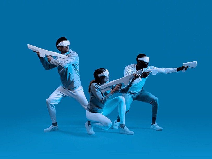 Sandbox VR immersive experience trekking to St. Johns Town Center