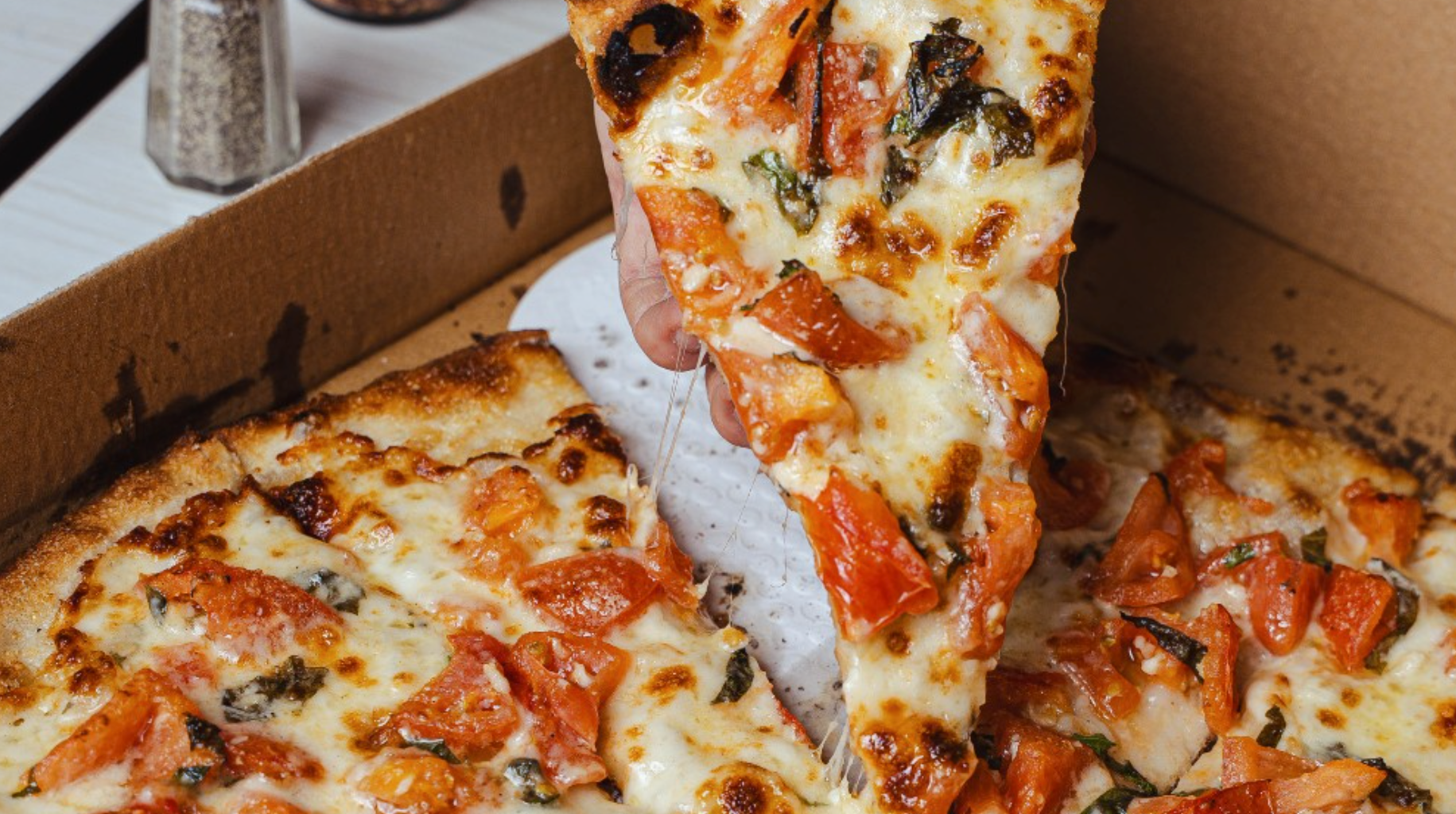 pizza with toppings
