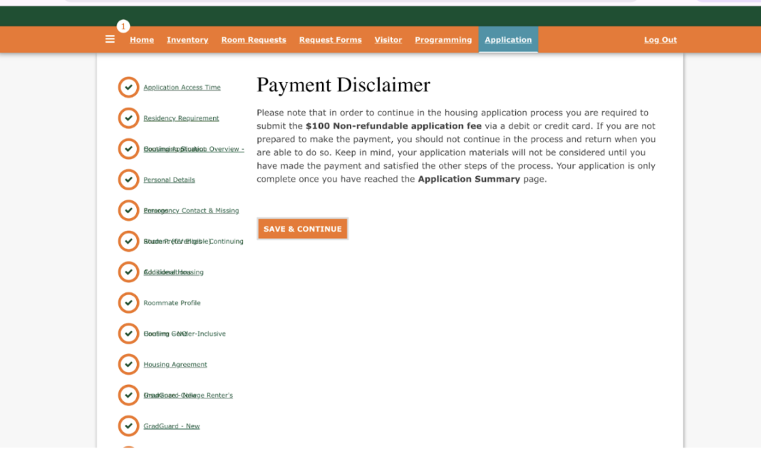 The cost of a chance: UM’s $100 housing application fee