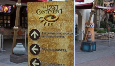 Could Directional Signage For The Lost Continent Point to Imminent Construction Walls?