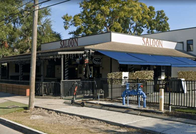 The exterior of Soho Saloon in South Tampa. 