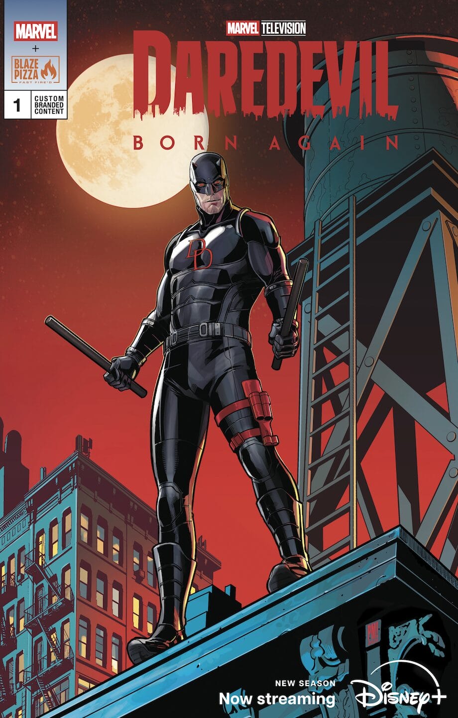 Daredevil: Born Again comic cover