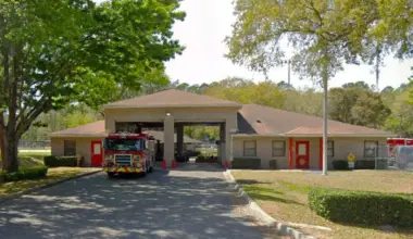 The outside of Fire Station 53, where two firefighters got into a fight.