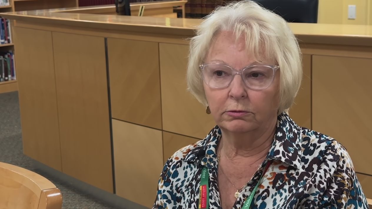 Everyday Hero Barbara McCall is a volunteer at the Orange County Regional History Center. (Spectrum News)