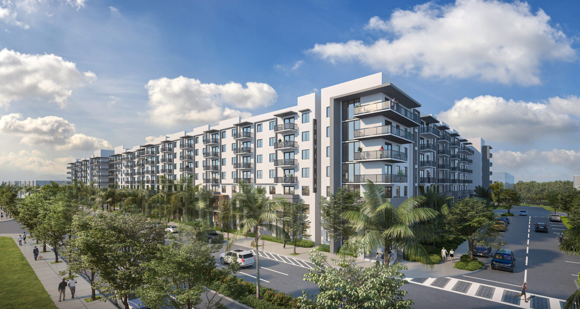 Codina Partners Tops Out 7-Story, 405-Unit ‘Sevilla’ at Downtown Doral