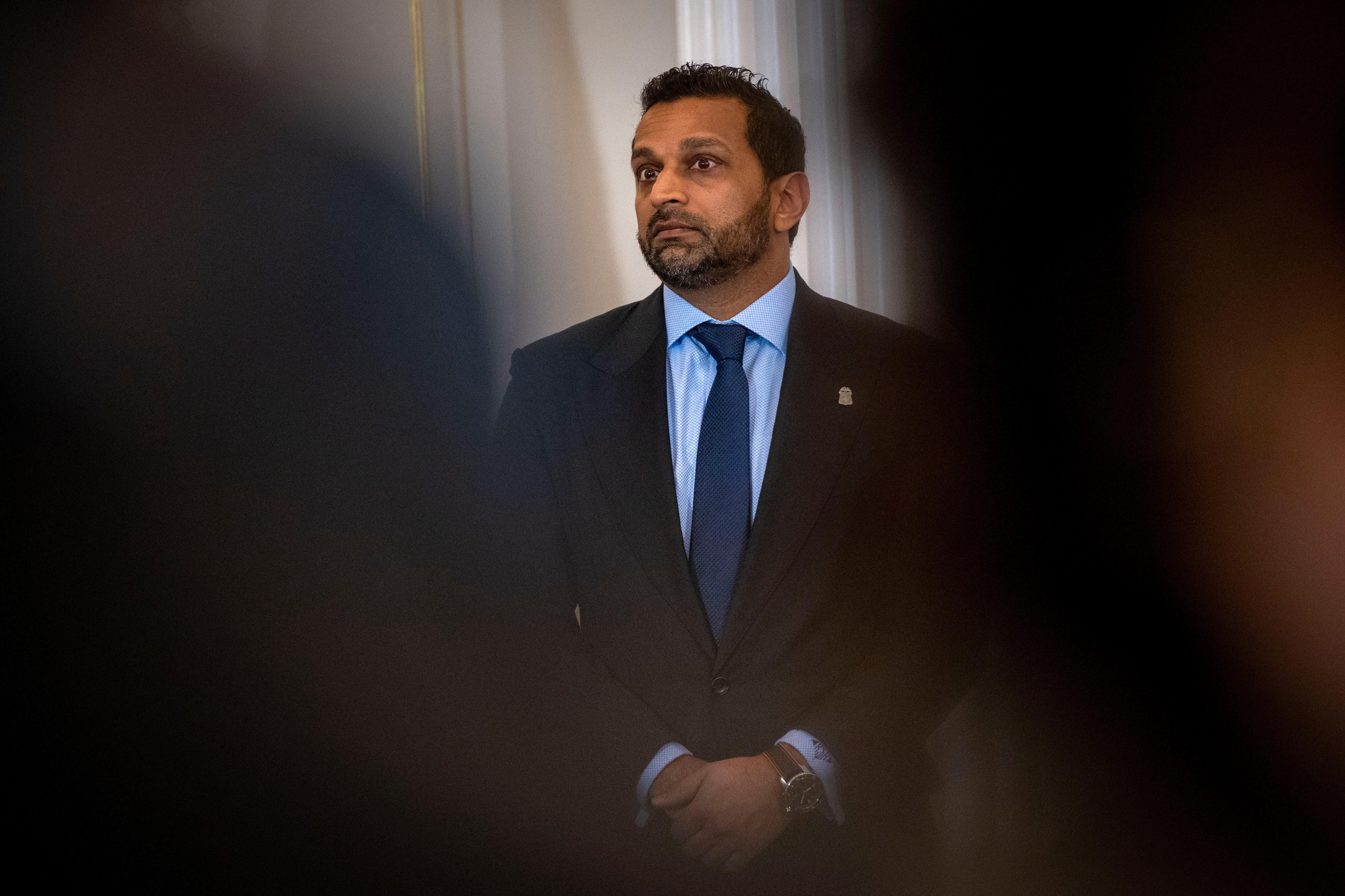 FBI Director Kash Patel takes part in a U.S. Hostage...