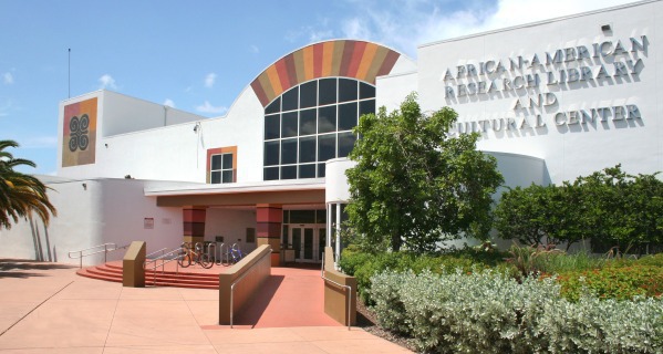 The African-American Research Library & Cultural Center on historic Sistrunk Boulevard in Fort Lauderdale will host the Africana Arts & Humanities Festival March 27-28. (AARLCC/Courtesy)