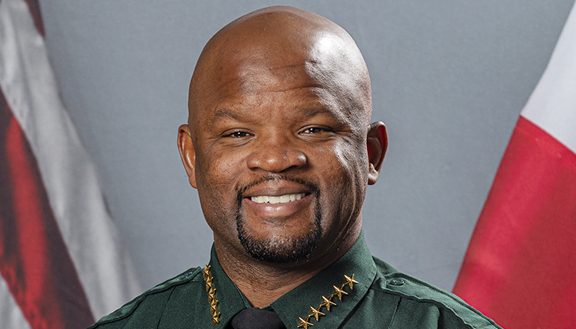 Gregory Tony is sheriff of Broward County. (courtesy, Broward Sheriff's Office, photography by Cliff Frommer)