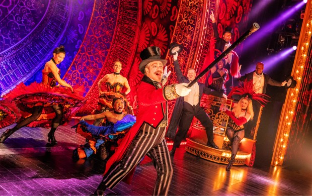 Publicity photo for the 2026 Broadway tour of "Moulin Rouge! The Musical" provided by the Arsht Center in Miami. (Matthew Murphy and Evan Zimmerman for MurphyMade/Courtesy)