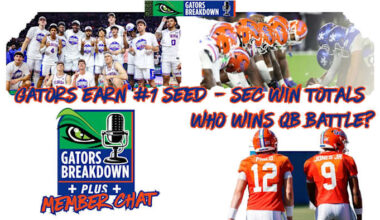 Florida Gators EARN #1 Seed 🏀