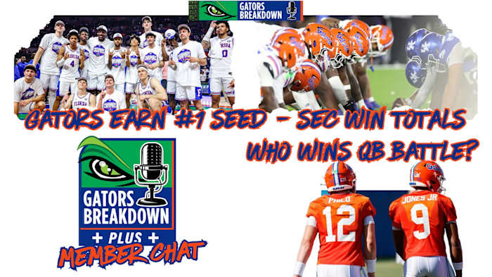 Florida Gators EARN #1 Seed 🏀