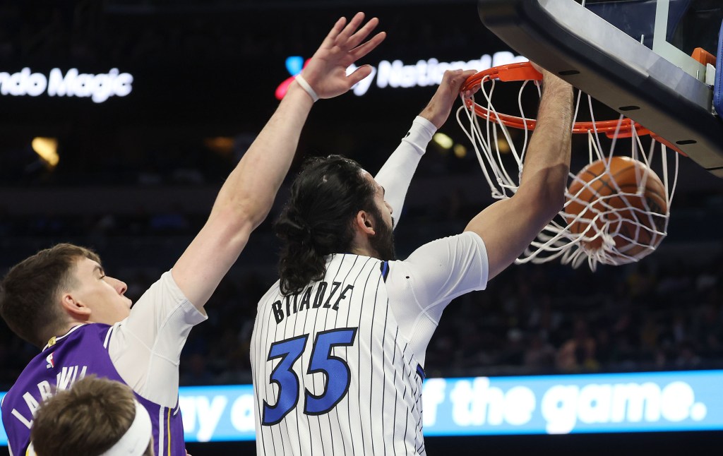 Magic's Goga Bitadze, Lakers' Luka Doncic trade tough talk