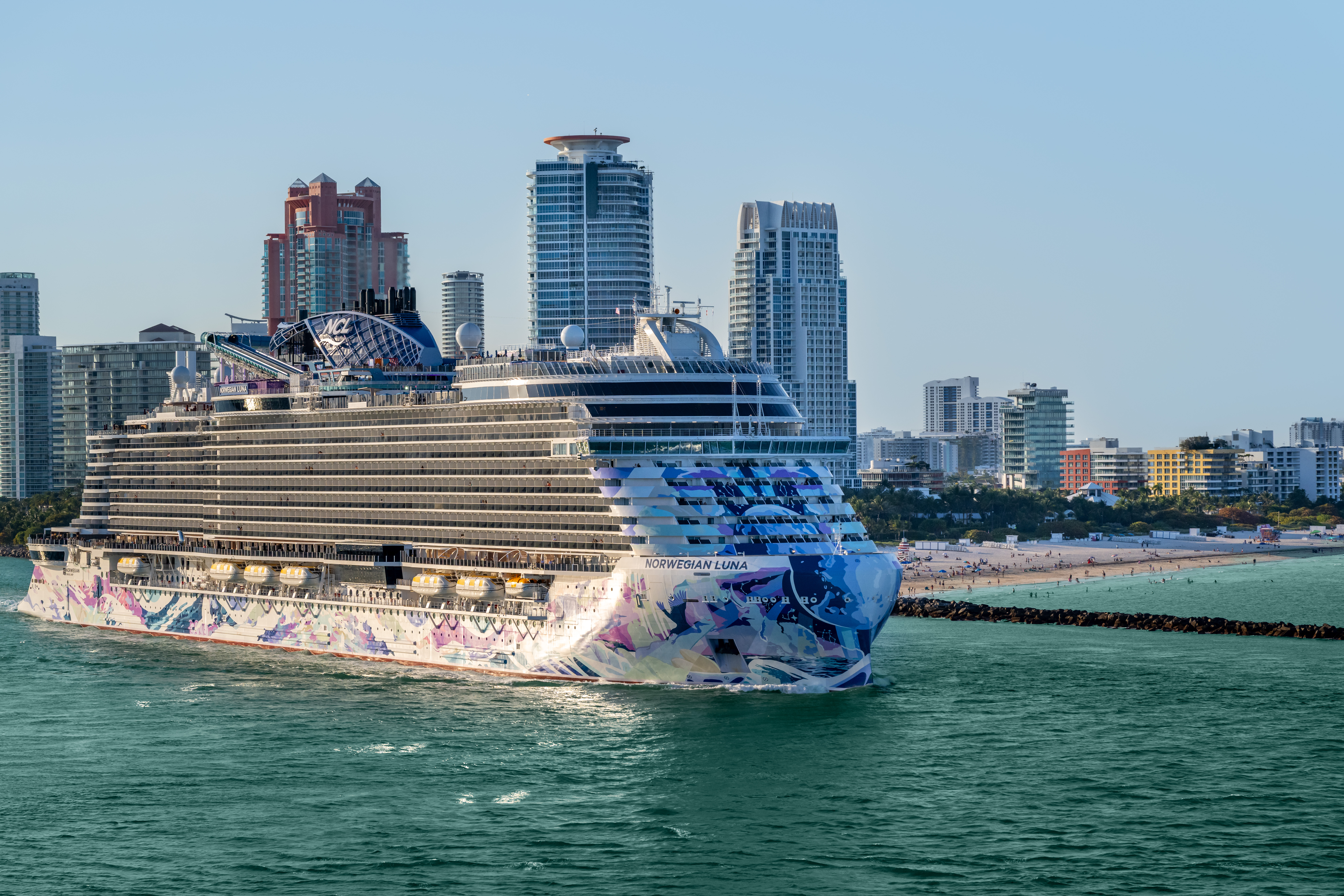 Norwegian Cruise Line’s new ship Norwegian Luna was christened in...