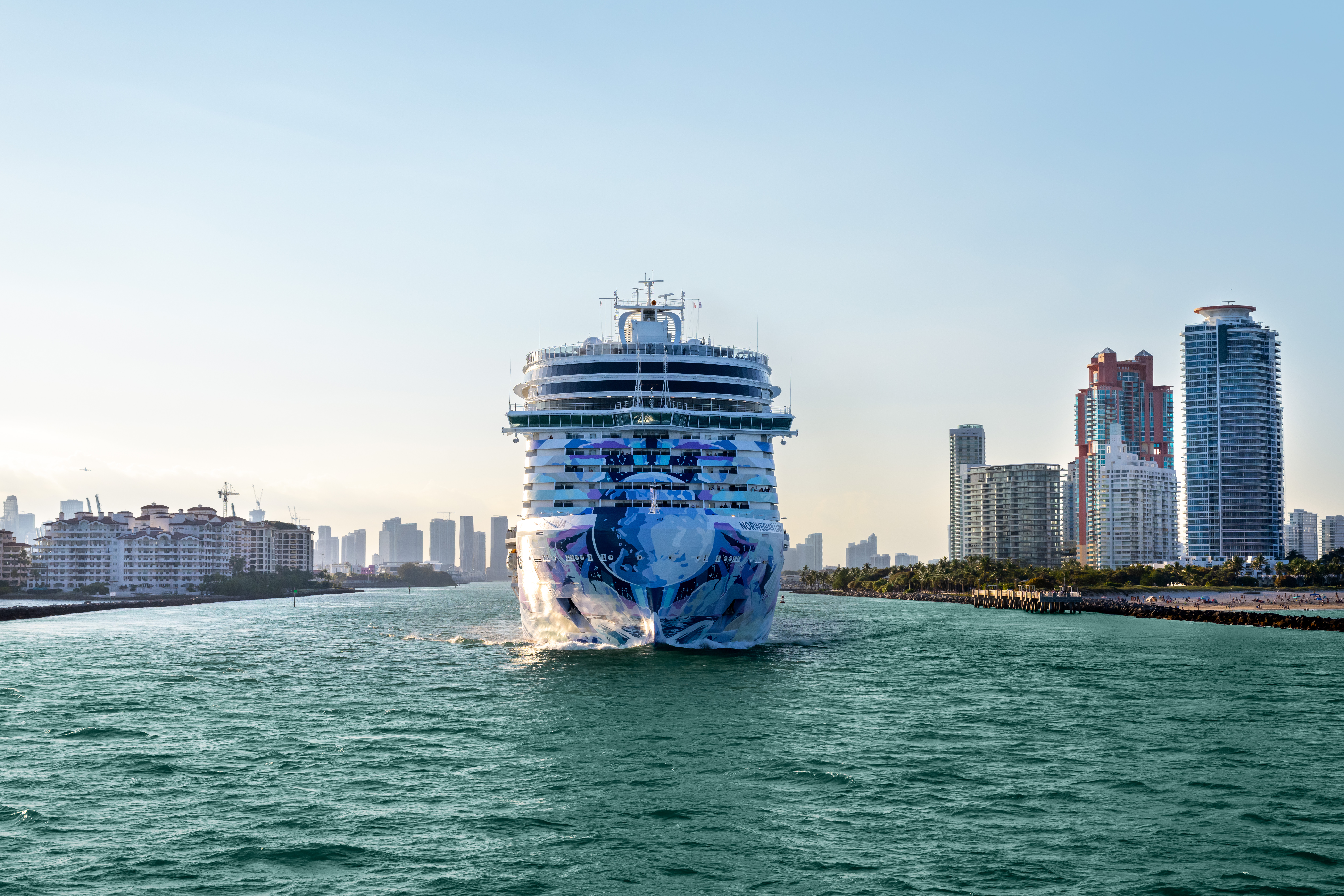 Norwegian Cruise Line’s new ship Norwegian Luna was christened in...