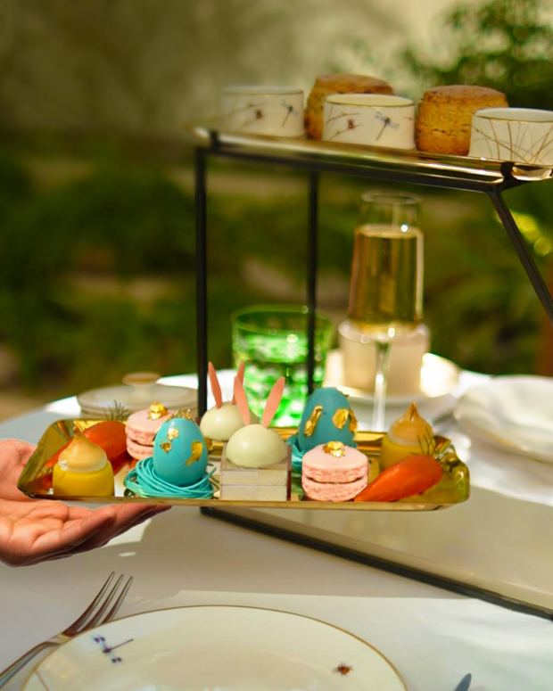 Easter tea is springy and colorful at the ette hotel. (Photo courtesy ette hotel)