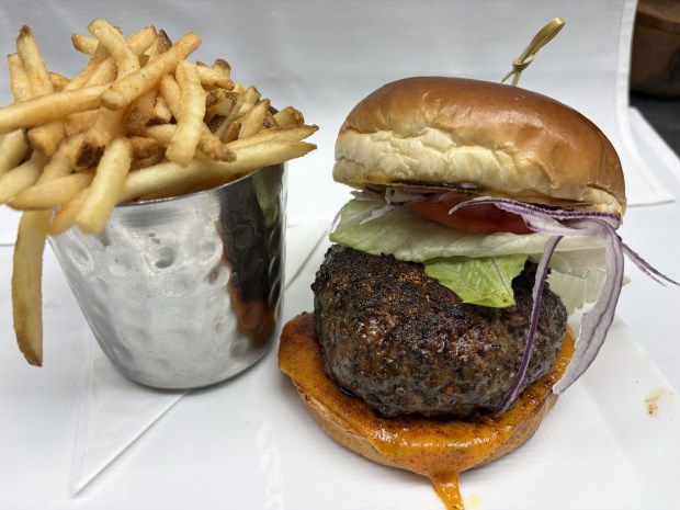 The Royale with Cheese from Russell's on Lake Ivanhoe. The neighborhood has seen a lot of changes since this burger took the 2021 title and yet, this remains. It's not by accident. (Photo courtesy Russell's on Lake Ivanhoe)