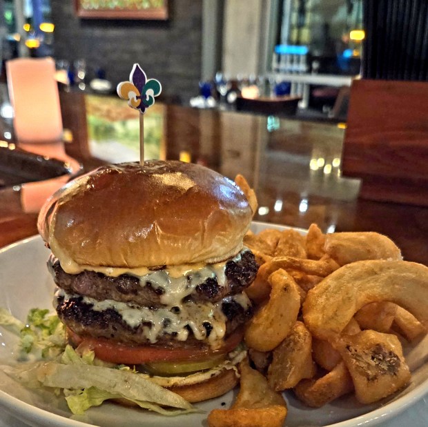 The Duck Fat Burger began as a special at Bites & Bubbles way back in 2018 but quickly became a mainstay and must-have. (Photo courtesy Bites & Bubbles)