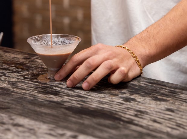 A bartender pours a martini at the inaugural Orlando Martini Fest. This year's festivities are moving to the Caribe Royale Orlando. (Photo courtesy Orlando Martini Fest)