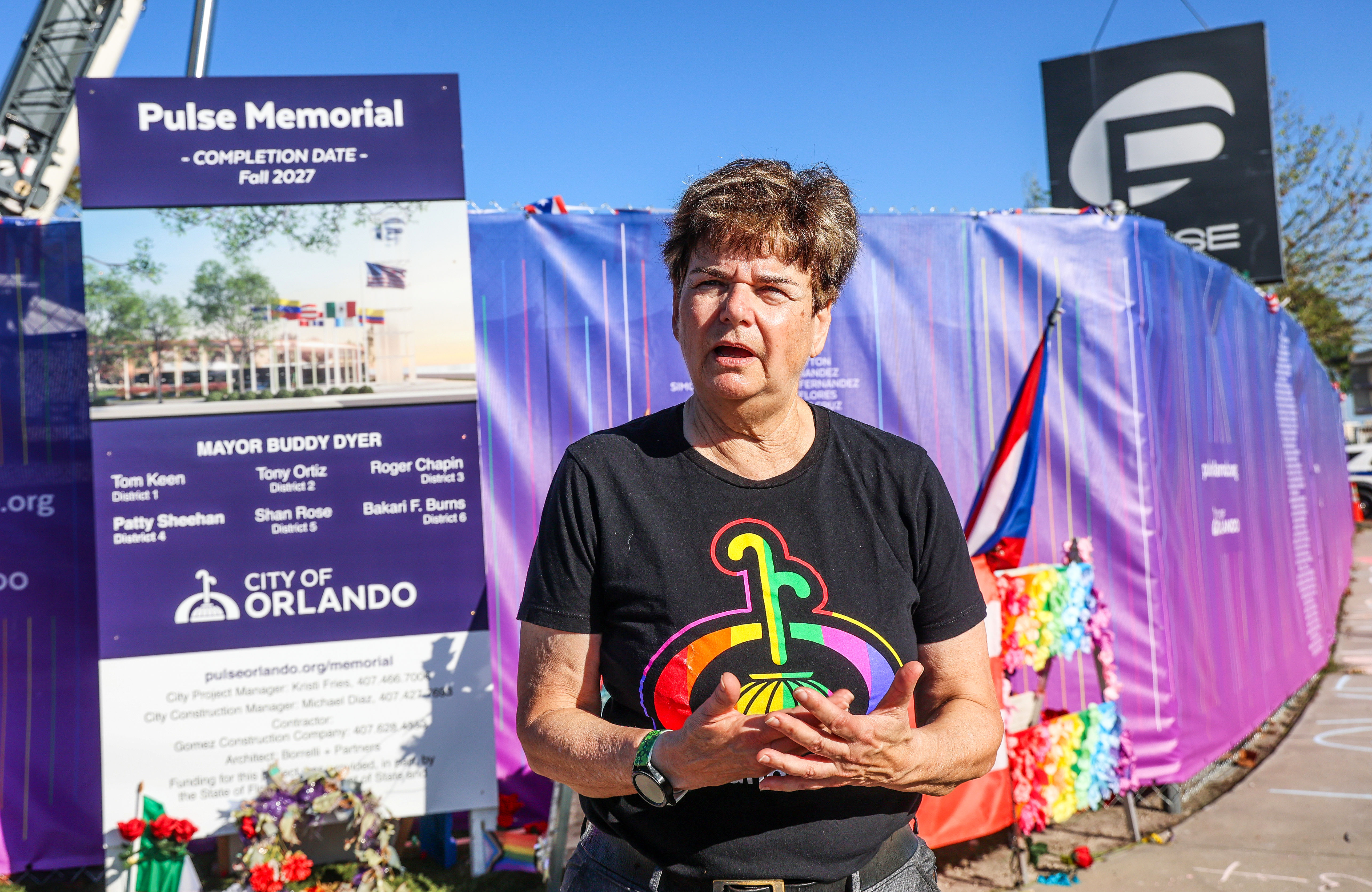 Orlando City Commissioner Patty Sheehan talks about the progress of...