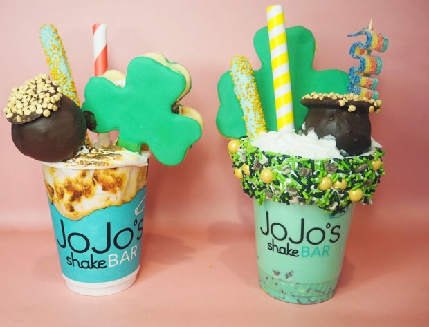 Jo Jo's Shake Bar has specials for St. Patrick's Day. (Courtesy of Jo Jo's Shake Bar)