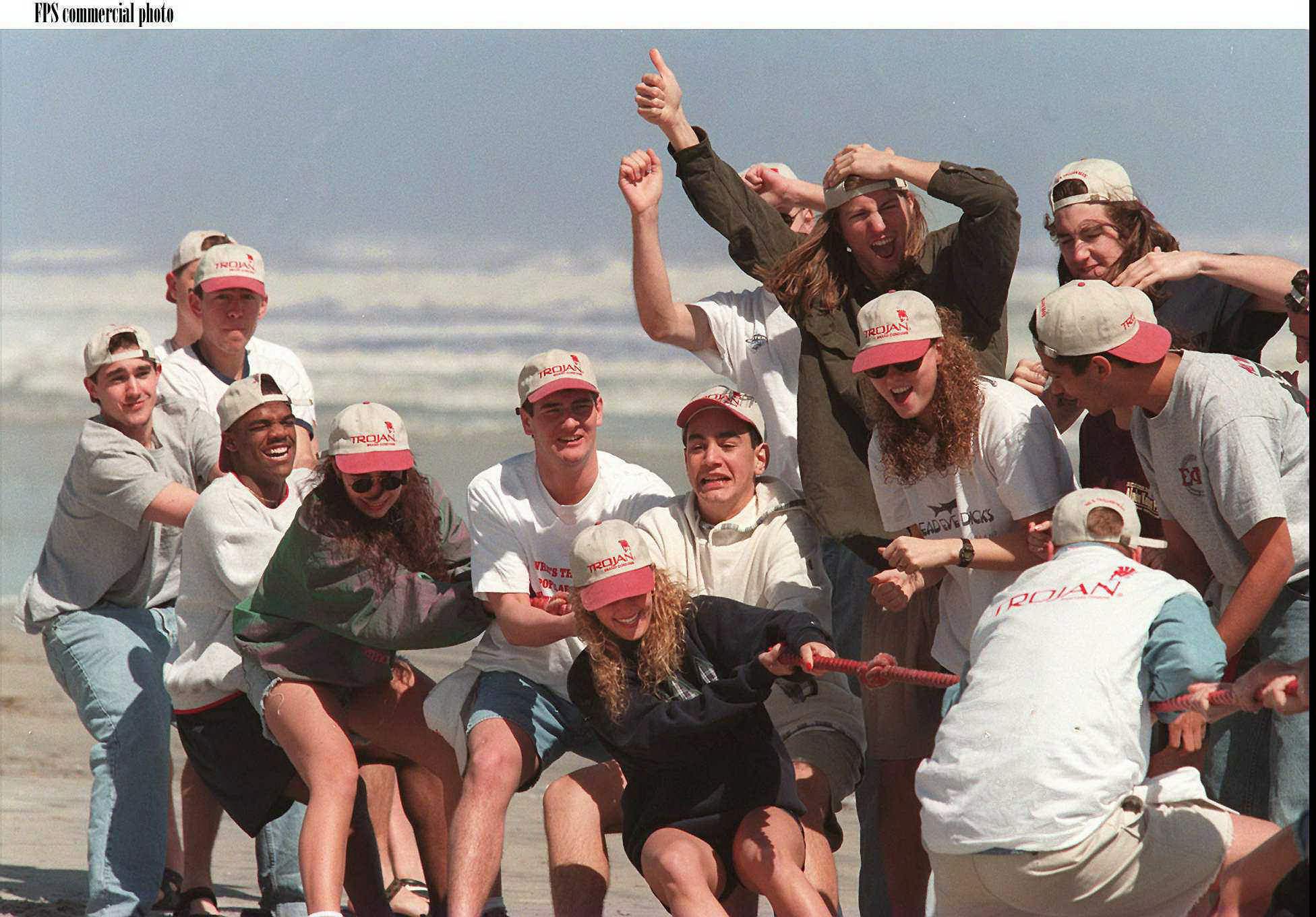 Taking advantage of a break in the weather, Spring Breakers...