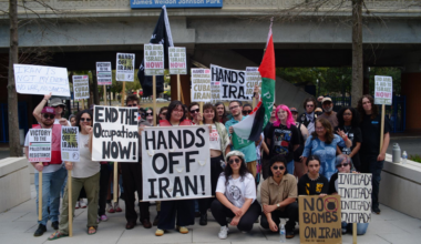 Jacksonville protest against the war on Iran.